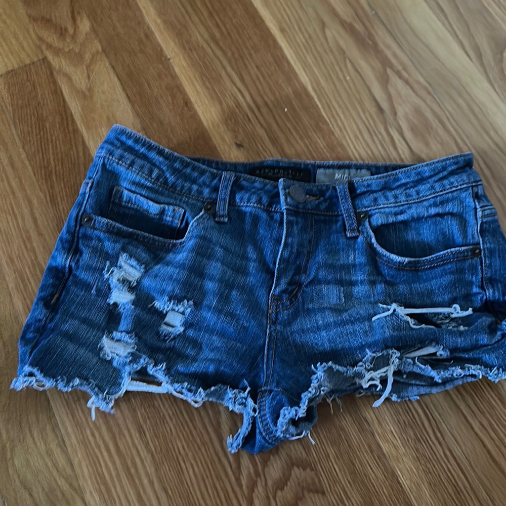 Aeropastel Low Rise Jean Shorts Size 4